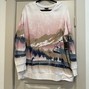 Torrid Ski Sweatshirt Size 3